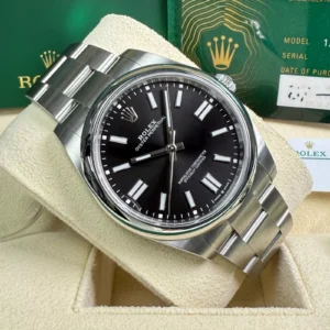 Rolex Oyster Perpetual 41 Black - Unworn with Box and Papers October 2024